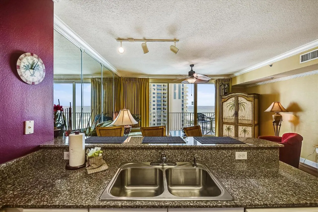 Shores Of Panama 707 - 2 Bedroombunks Sleeps 8, Reserved Parking Free Fun! Condo Panama City Beach USA